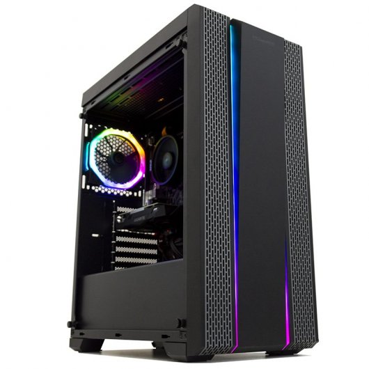 PcCom Silver Fusion AMD Ryzen 5 2600/16GB/480GB SSD+1TB/GTX1650