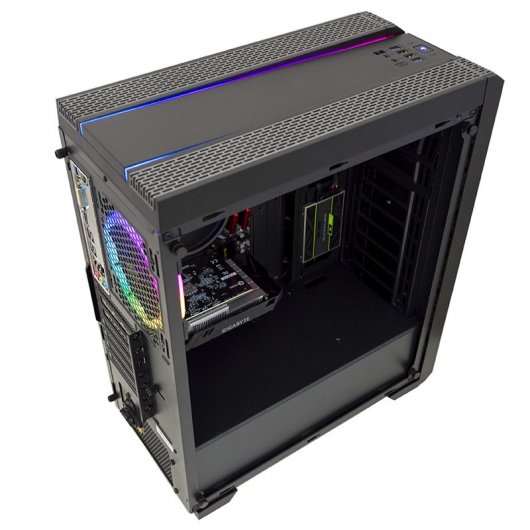 PcCom Silver Fusion AMD Ryzen 5 2600/16GB/480GB SSD+1TB/GTX1650