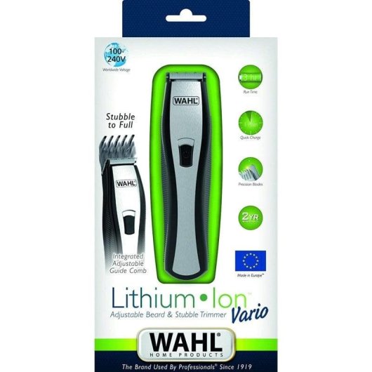Tondeuse Homme Wahl Lithium Vario sans Fil 120min 7 Longueurs Charge Rapide