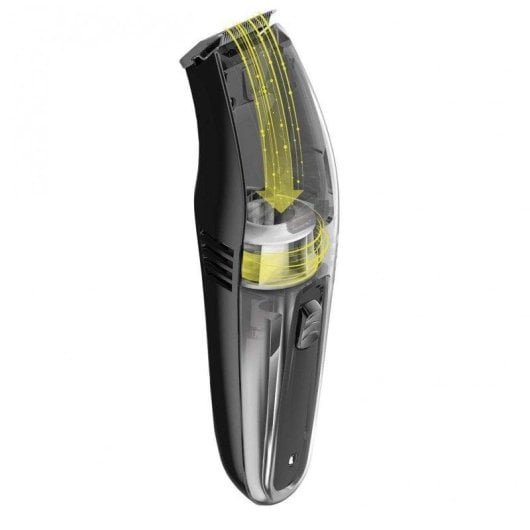 Wahl Vacuum Trimmer Cortapelos Inalámbrico con Sistema de Aspiración