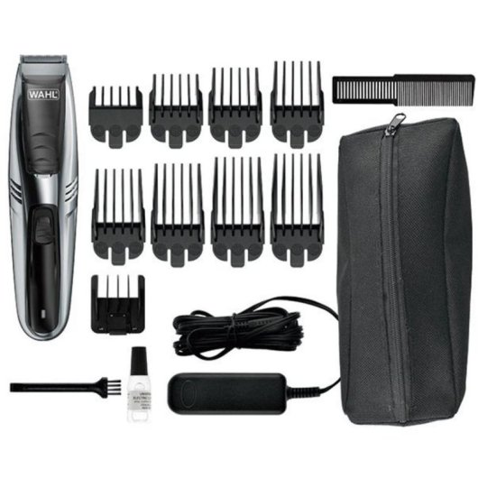 Wahl Vacuum Trimmer Cortapelos Inalámbrico con Sistema de Aspiración