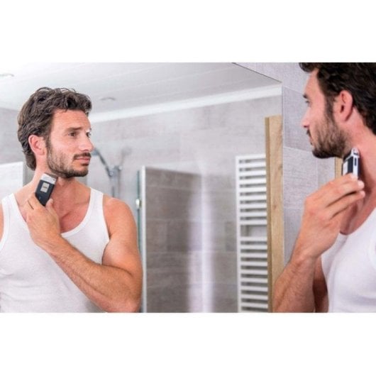 Elektrorasierer Wahl Travel Shave 03615-1016 Kabellos 45min Trockenrasur Präzisionstrimmer Reiseetui