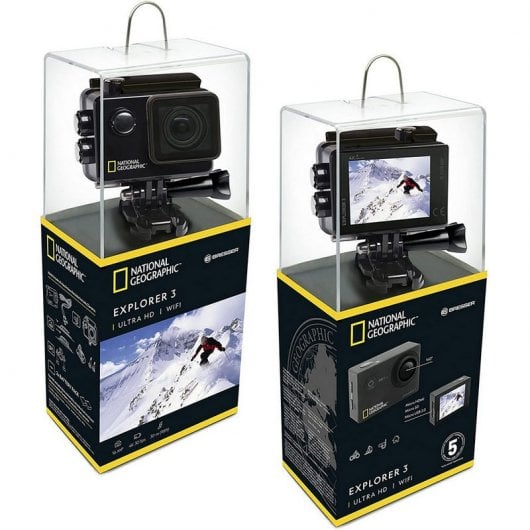 National Geographic Explorer 3 Cámara Deportiva 4K WiFi