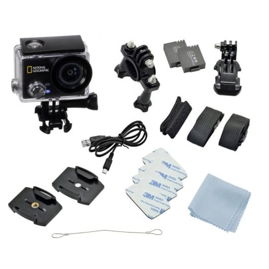 National Geographic Explorer 4S Cámara Deportiva WiFi 4K