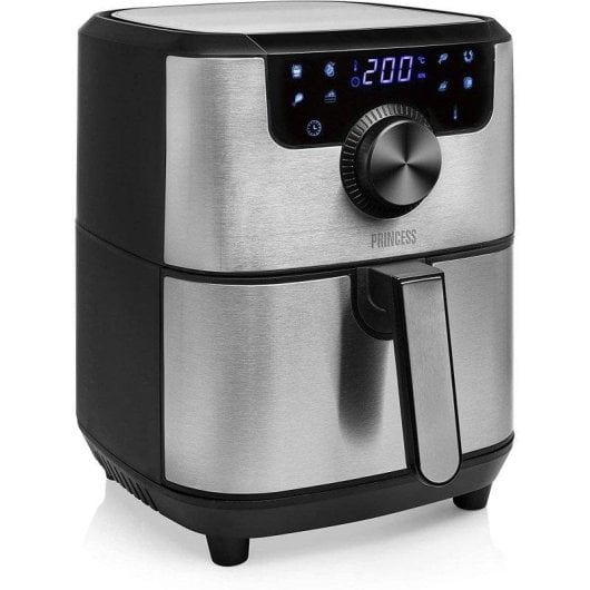 Fritteuse Heißluft Princess 182033 Deluxe 4,5L 1500W Digital Timer Antihaft