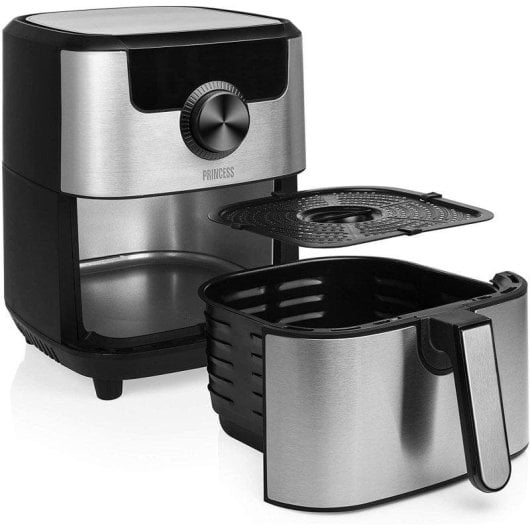 Fritteuse Heißluft Princess 182033 Deluxe 4,5L 1500W Digital Timer Antihaft