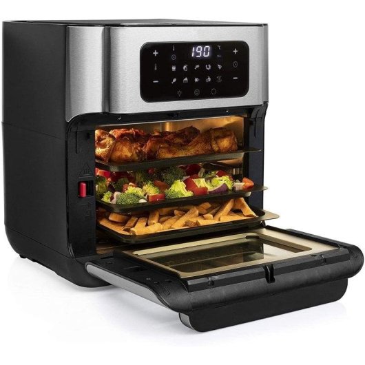 Airfryer Princess 182065 Aerofryer Oven 10L 1500W Grande Capacité Écran Tactile
