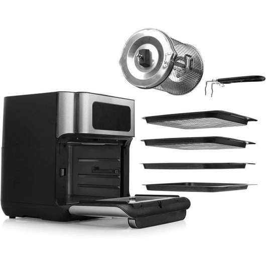Airfryer Princess 182065 Aerofryer Oven 10L 1500W Grande Capacité Écran Tactile