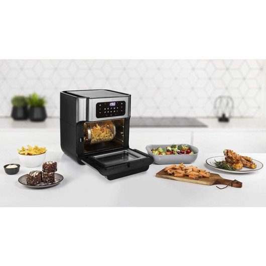 Airfryer Princess 182065 Aerofryer Oven 10L 1500W Grande Capacité Écran Tactile