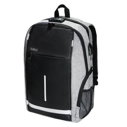 Zaino Subblim Business Lock per laptop fino a 16" Nero/Grigio