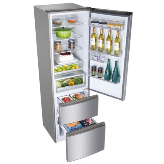 Haier A3FE737CMJ Frigorífico Combi E Acero Inoxidable