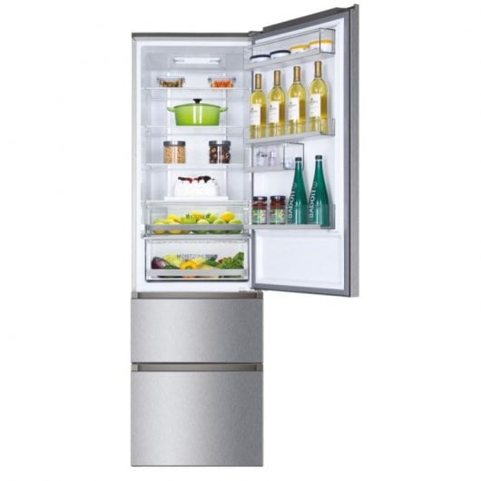 Haier A3FE737CMJ Frigorífico Combi E Acero Inoxidable