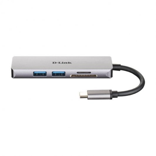 D-Link DUB-M530 Hub 5 en 1 Lector SD/MicroSD/HDMI 4K/USB 3.0