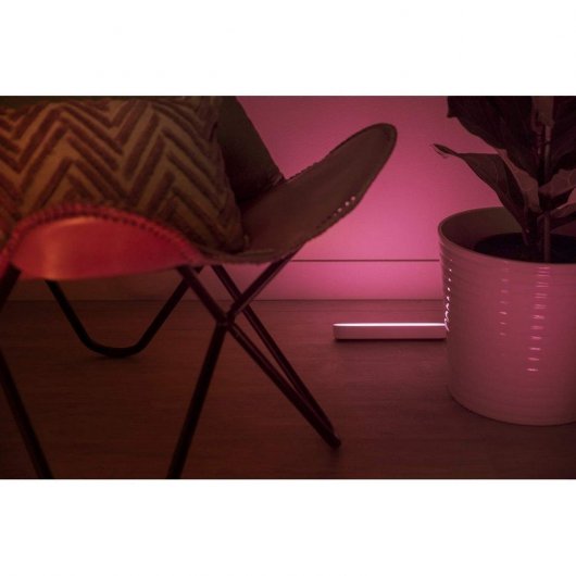 Philips Pack Hue Bridge + Hue Play Pack de 2 Barras de Luz Regulável Branca com Alimentador