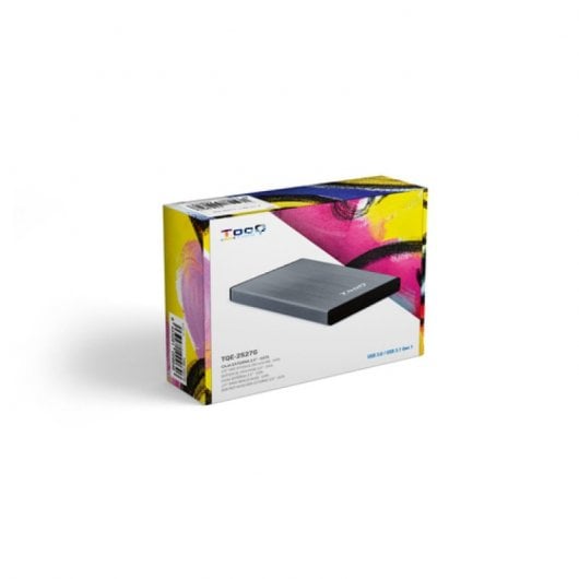 TooQ TQE-2527 Carcasa USB 3.0 para Discos Duros 2.5" SATA 3 Gris