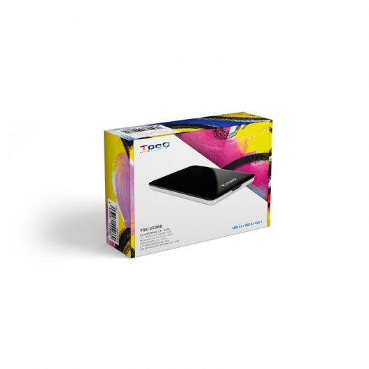 TooQ TQE-2538B Carcasa USB 3.0 para Discos Duros 2.5" SATA3