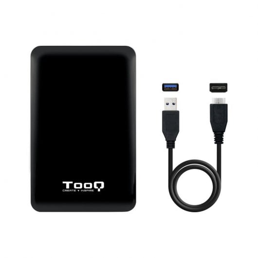 TooQ TQE-2538B Carcasa USB 3.0 para Discos Duros 2.5" SATA3
