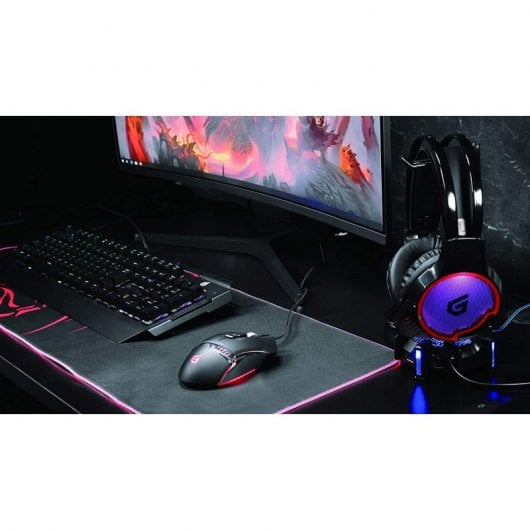 Conceptronic ATHAN01B Auriculares Gaming 7.1 Negros