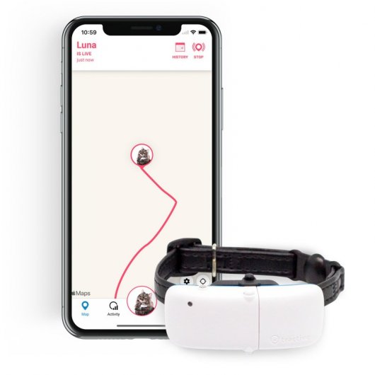 Tractive Ikati GPS de Seguimiento y Actividad Para Gatos