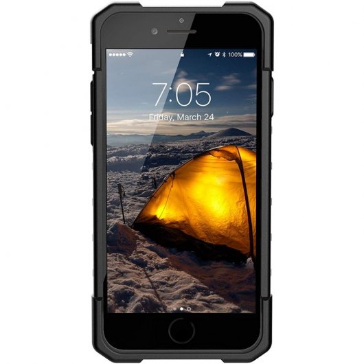 UAG Funda Plasma Transparente para iPhone SE
