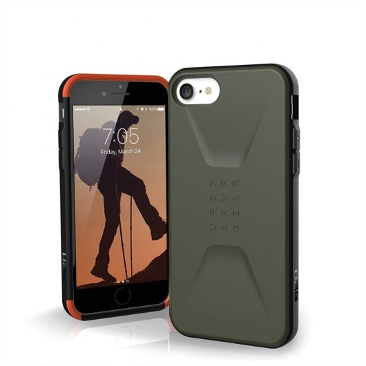 UAG Funda Civilian Verde Oliva para iPhone SE