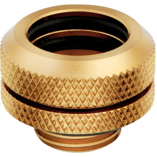 Corsair Conector 14 mm Hydro X Series XF Rígido Pack 4 Unidades Dorado
