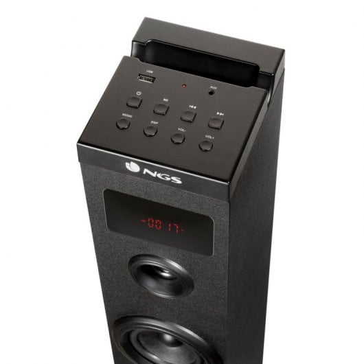 NGS Sky Charm Torre audio Bluetooth 50W Nera