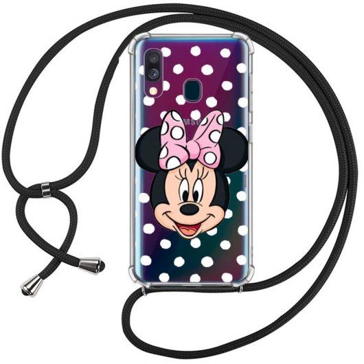 Cool Funda Disney Minnie Cordón para Samsung Galaxy A40
