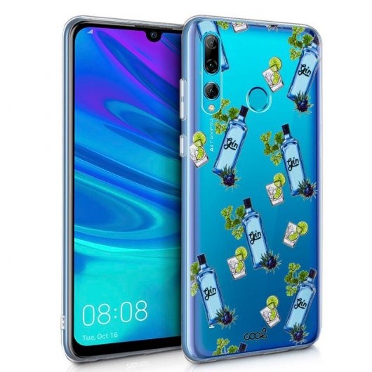 Cool Funda Clear Gin para Huawei P Smart Plus (2019)/P Smart (2019) /Honor 10 Lite/20 Lite