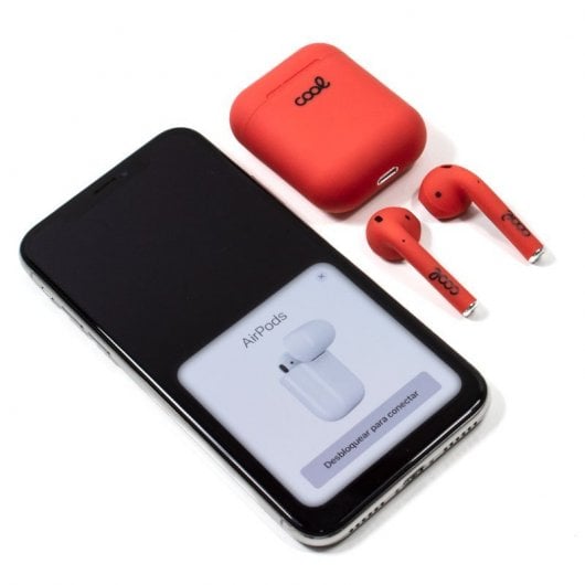 Cool Air V2 Auriculares Bluetooth Rojos