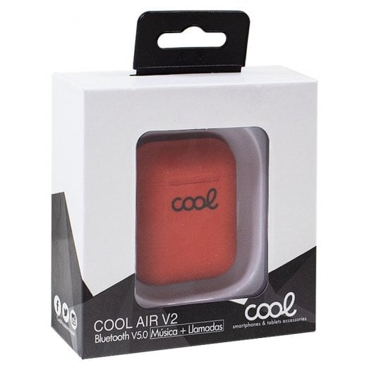 Cool Air V2 Auriculares Bluetooth Rojos