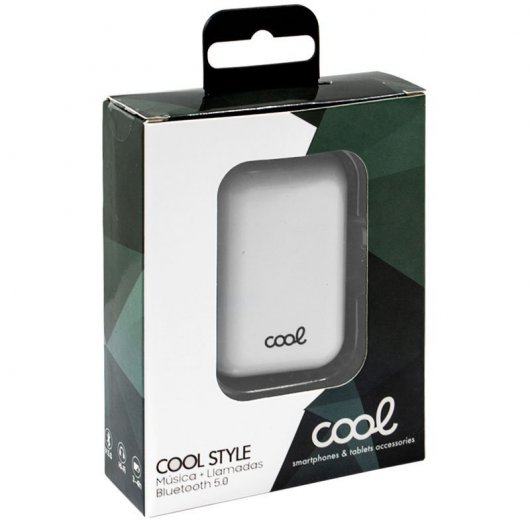 Cool Style Auriculares Bluetooth Brancos