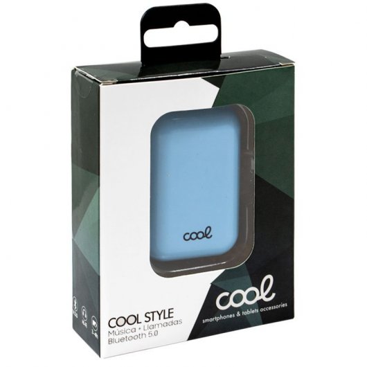 Cool Style Auriculares Bluetooth Azul Celeste