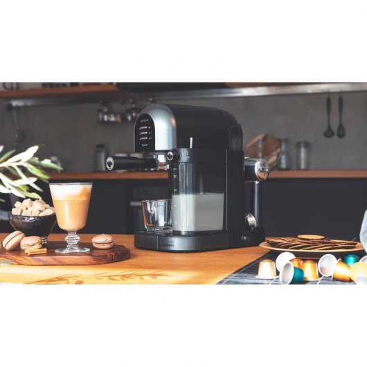 Cecotec Cumbia Power Instant-ccino 20 Chic Serie Nera Máquina de Café Expresso