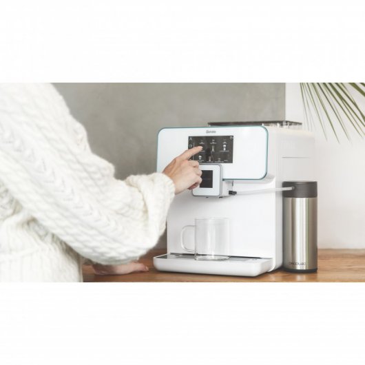 Cecotec Power Matic-ccino 9000 Serie Bianca Máquina de Café Expresso