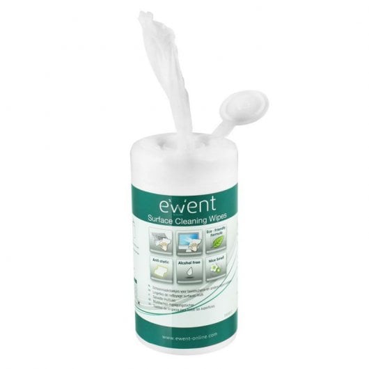Ewent EW5612 Toallitas de Limpieza para Superficies 100 Unidades