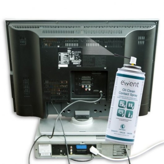 Ewent EW5615 Pulverizador a Base de Aceite para Limpieza de Contactos Eléctricos 200ml