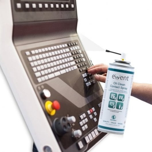 Ewent EW5615 Pulverizador a Base de Aceite para Limpieza de Contactos Eléctricos 200ml