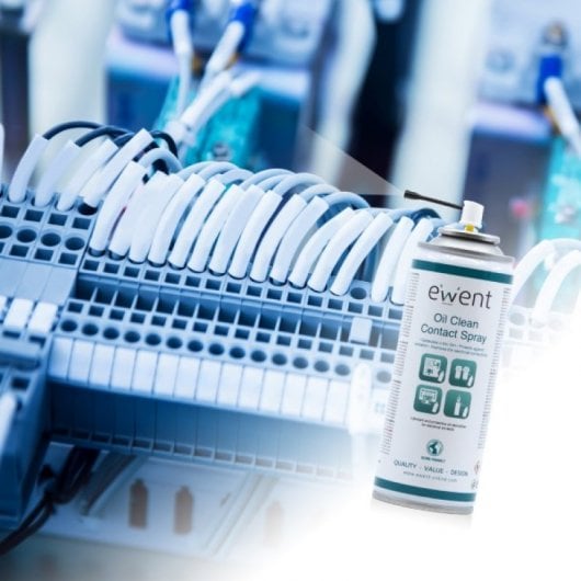 Ewent EW5615 Pulverizador a Base de Aceite para Limpieza de Contactos Eléctricos 200ml