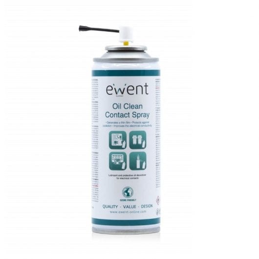 Ewent EW5615 Pulverizador a Base de Aceite para Limpieza de Contactos Eléctricos 200ml