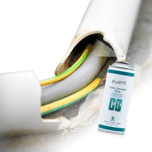 Ewent EW5618 Pulverizador para Lubricación de Cables 400ml