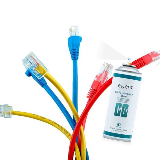 Ewent EW5618 Pulverizador para Lubricación de Cables 400ml