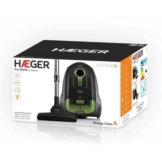 Staubsauger mit Beutel Haeger Eco Matte VC-70B.035A 700W HEPA-Filter 4L