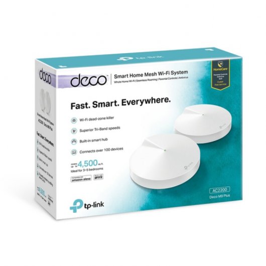 TP-Link Deco M9 Plus Sistema Wi-Fi Mesh Tri-Band AC2200 Pack