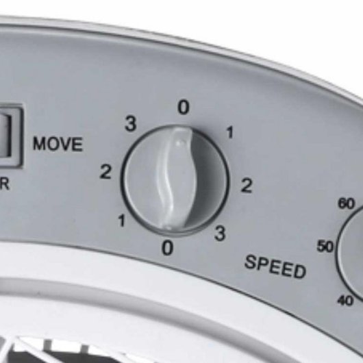 Ventoinha de Chão Haeger Home Wind 45W 30,5cm 3 Velocidades Temporizador Silenciosa