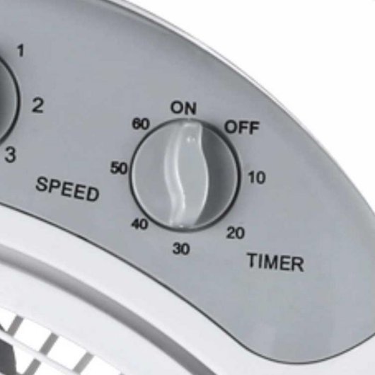 Ventoinha de Chão Haeger Home Wind 45W 30,5cm 3 Velocidades Temporizador Silenciosa