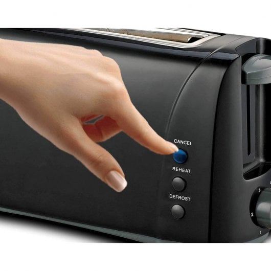 Haeger Dark Sun Langschlitz-Toaster 1000 W