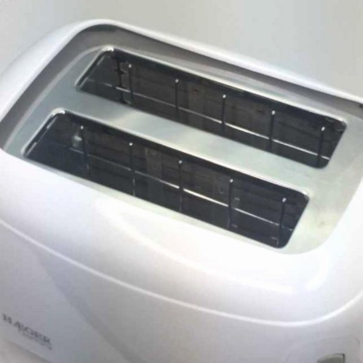 Grille-pain Haeger Geminy 2 Fentes Longues 900 W 7 Niveaux Blanc
