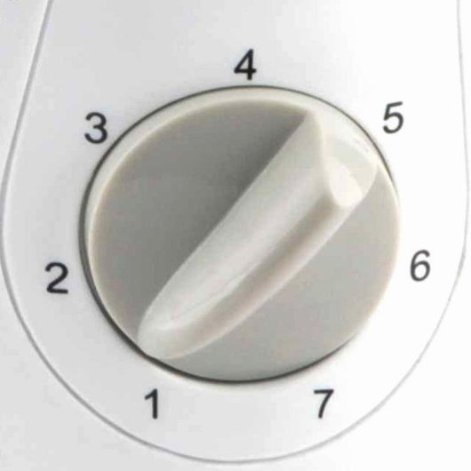 Grille-pain Haeger Geminy 2 Fentes Longues 900 W 7 Niveaux Blanc
