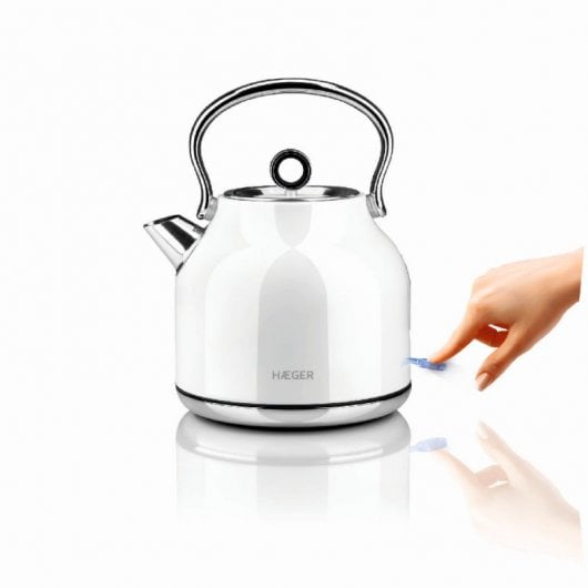 Haeger Art Deco White Hervidor de Agua 1.7L 2200W